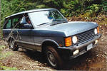 A Range Rover on the fly