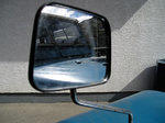 Reflecting on Dave's truck.