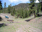 Up and down on the pipeline trail.