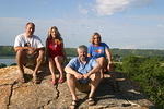 L to R Bernie, April, Bill, Amber