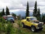 On the way up to Blue Joint Fire Lookout.