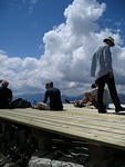 Relaxing on the Helipad.