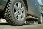 255/55 19 Goodyear MTR's...bling