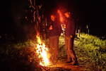 drying fire Revelstoke