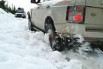 Snow banks in June Pettipiece Pass