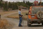 Scouting Douglas Lake Ranch for trails