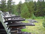 Core racks near Yalakom FSR