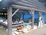 Thank goodness we had the shelter for a couple of days. The rain was endless.