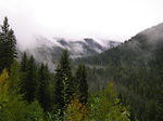 Leaving Likely and (hopefully) the rain behind.