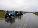 Well, rain still with us, we enter the Chilcotin.