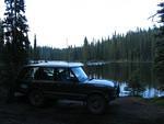 41. Setting up Camp at Wells Lake - Whipsaw - July 2005. JPG0041