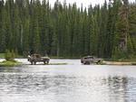43. Wes & Grahem heading out of Wells lake - Whipsaw - July 2005. JPG0043