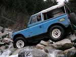 Keeping an eye on slippery and moving rocks to the left.