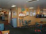 A crewmember singing aobout the BC Ferries food - after we ate