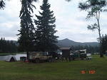 First night out..Kluskoi Lake