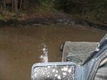 26. This Tank trap is going to prove tricky...Andy stalled out & up to his headlights...jpg
