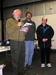 Dave Tebbutt reads his tribute to everyone on losing Jim McEachern last September to cancer.