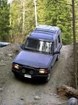 Jason Kennett & company in his 'new' Series I Discovery.