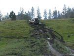 ZP. Paul guns it up the first hill climb..jpg