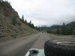 on the road