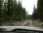 We had a bit of a hail storm to pass through.