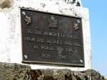 The steep hike up to the war memorial - well worth the vertical hike up for the view!