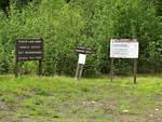 Signage at the bottom of the road up to Placer Lake, which by the way was used in the 2004 NWC.