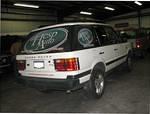 Alistar Hesp's Range Rover.