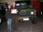 Kris Maksymuik & Laura win the Best Defender category.