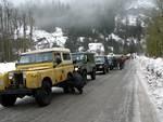 Another shot of a great turnout of trucks for the annual Snowflake Chase.
