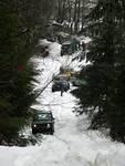 A few of us ventured up the hill to explore and see how far we could get.