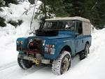 Another shot of Dave's little blue truck.