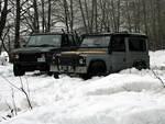 Andy Deane's Range Rover & Andrew Howton's D90.