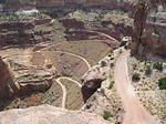 Shafer Road into the Canyon, Canyonlands, Moab