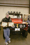 Best Defender & Best Equipped Truck - new Rover-Lander Warren Foster from West Vancouver with his Defender 90
