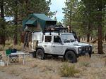 Camping near Mammoth Mountain