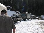 Adjusting chains after 200 meters