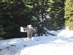 elevation sign on the whipsaw trail