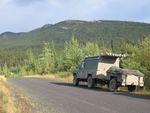 kRiS pulled this trailer all the`way in and out with our fuel. We owe him some Heinken.