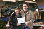 A very pleased John Curtis took home the PC Award for Best LR3 with his 2008 LR3 in the LR2, LR3, LR4 & Freelander Class