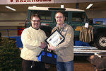 New Rover-Lander Paul McLeod took the Best Series II award with his 1967 Series IIa 109