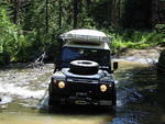 Just one of many water crossings along the road to Poison Mountain - Aug 2012 035