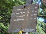 Forest service Signage helping us find Poison Mountain... Aug 2012 038