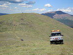 Crossing peak to peak on Poison Mtn Aug 2012 054