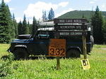 Snack break at Mud Lake North Rec site - August 2012 035
