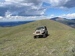 Derek's Jeep on top of Poison Mountain - August 2012 058