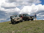Where did those clouds come from? Poison Mountain-August 2012 061