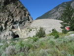 Mission Dam at the South End of Carpenter Lake - July 2013 010