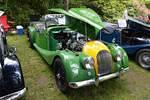 R-L Larry Emrick's 1964 Morgan Plus 4