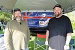 Former R-L Doug Holbrow & Jason Chew - new owners of All British Cars in Abbotsford.
